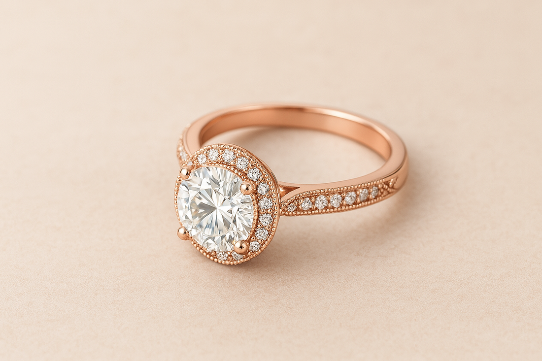Top 5 Rose Gold Moissanite Rings under $700