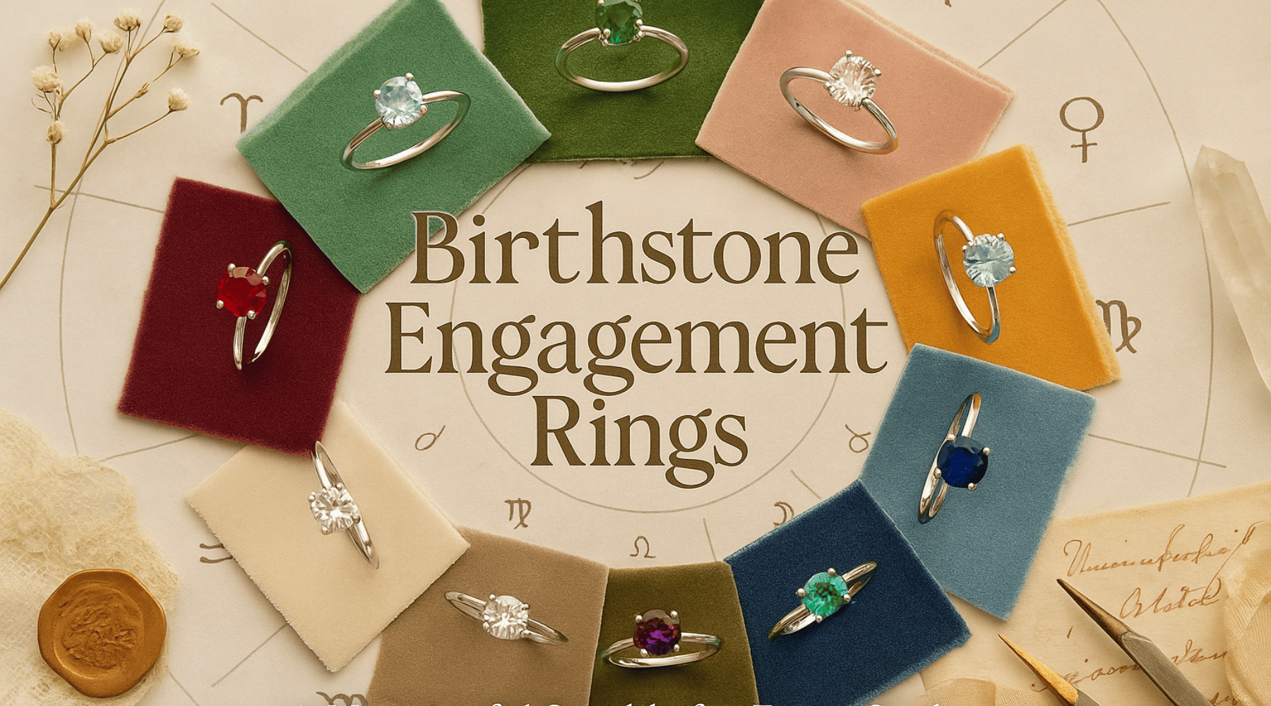 Birthstone Engagement Rings for Women: A Personal Twist on Tradition