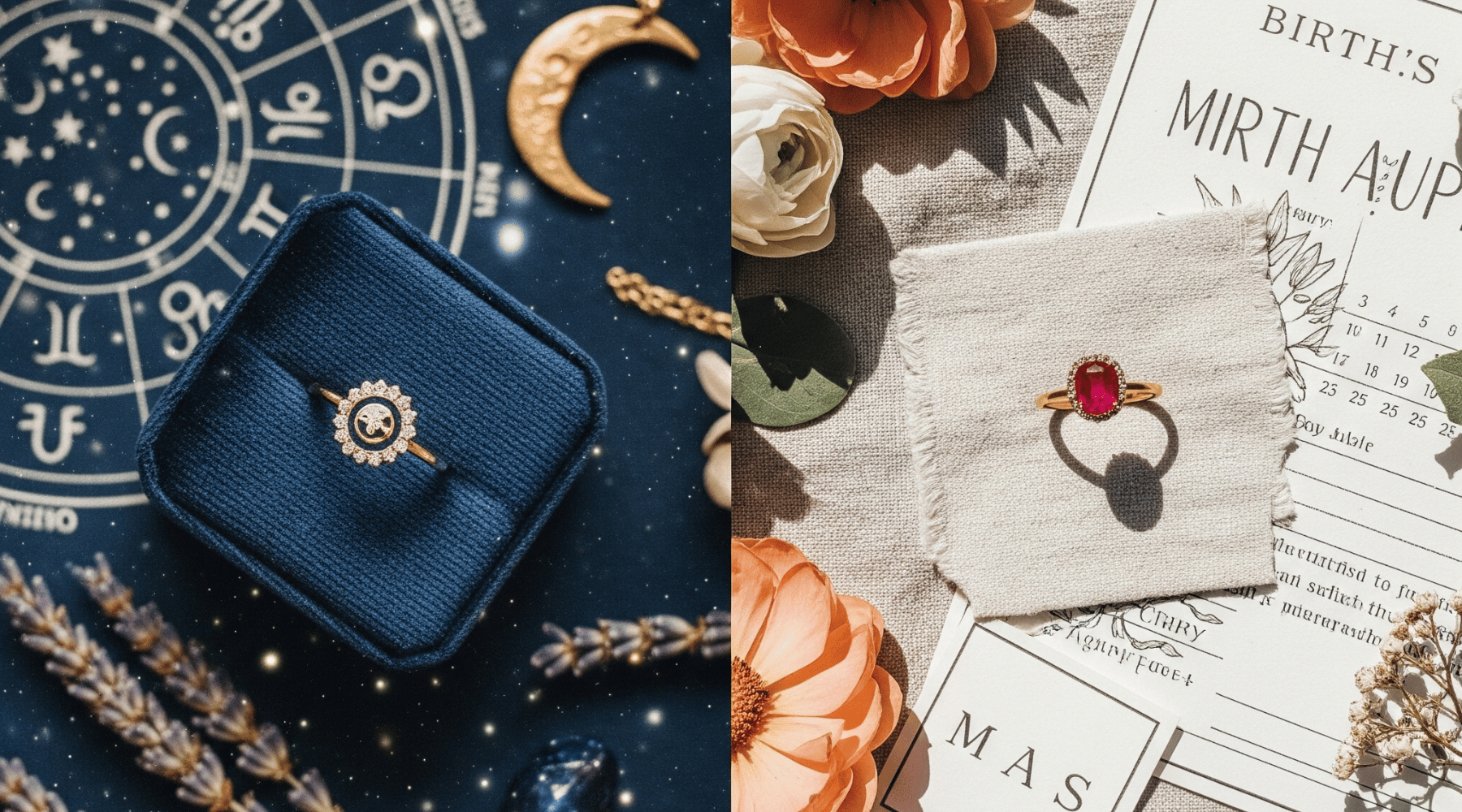 Celestial Ring vs Birthstone Ring: Which Has More Meaning?