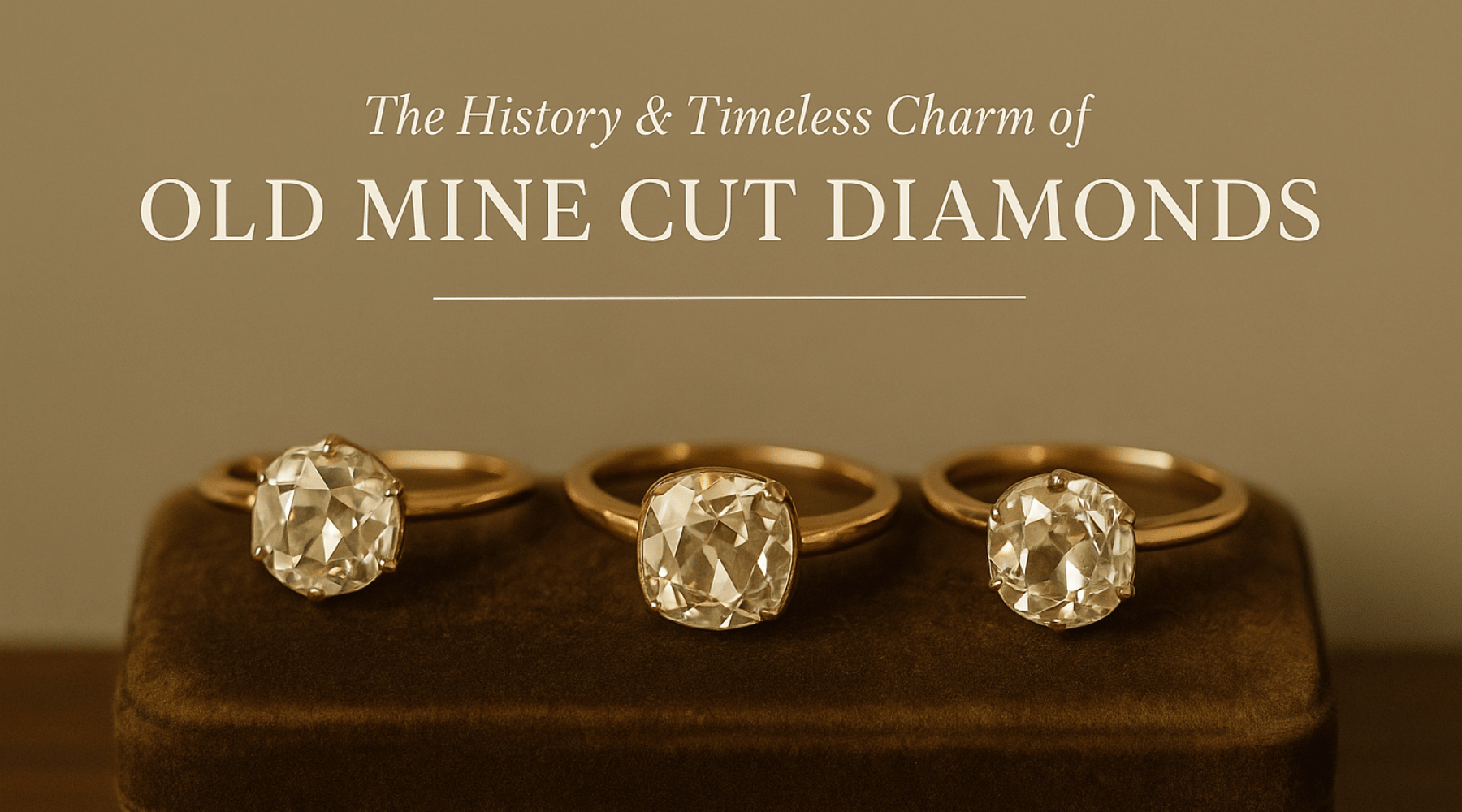 The History and Timeless Charm of Old Mine Cut Diamonds