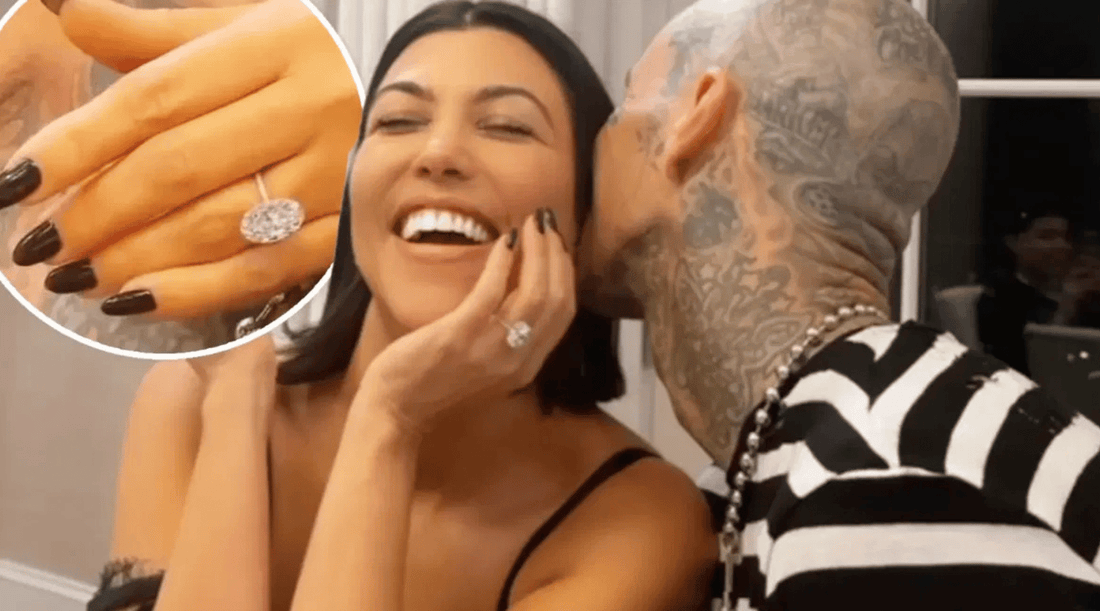 Kourtney Kardashian's Exquisite Engagement Ring: A Testament to Love and Elegance