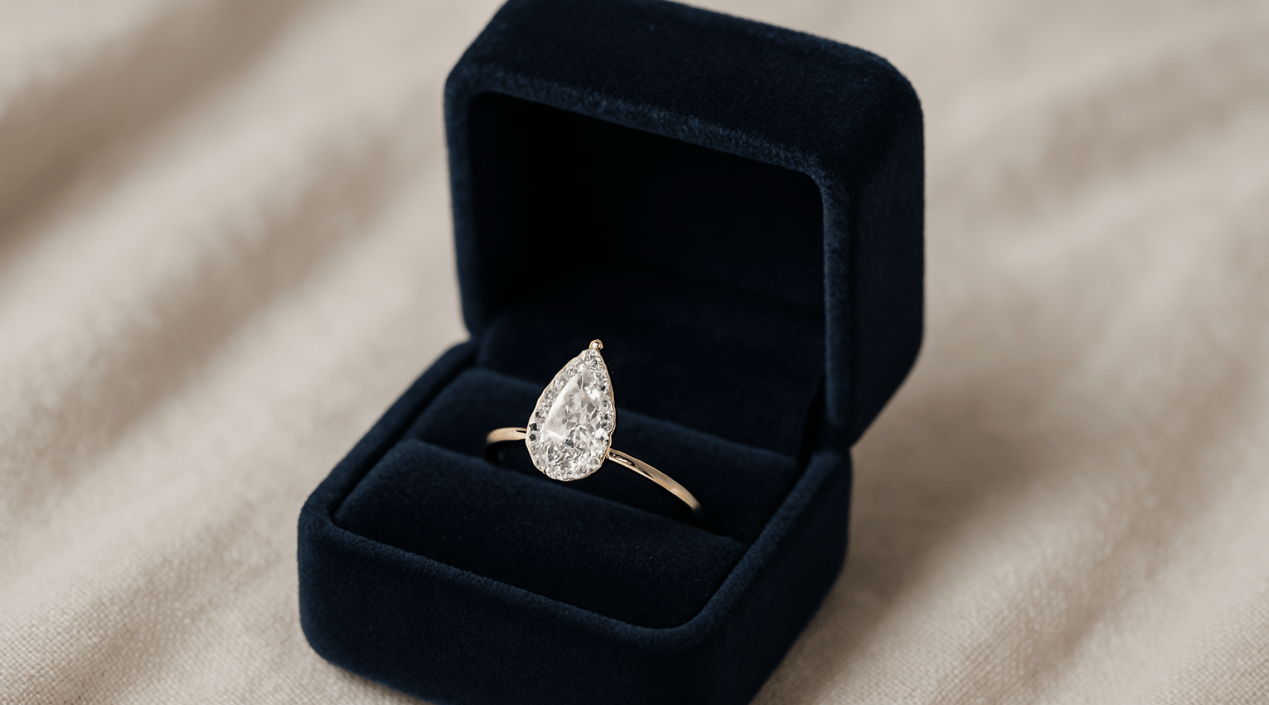10 Stunning Pear Shaped Engagement Ring Designs for 2025