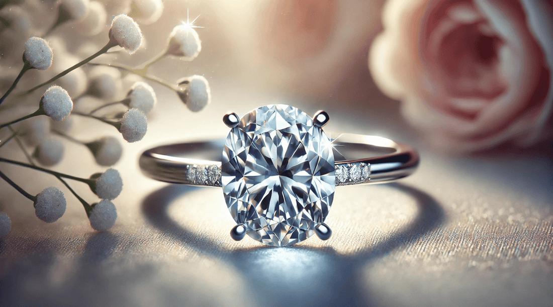 Oval Moissanite Engagement Rings: Elegance, Brilliance &amp; Timeless Beauty