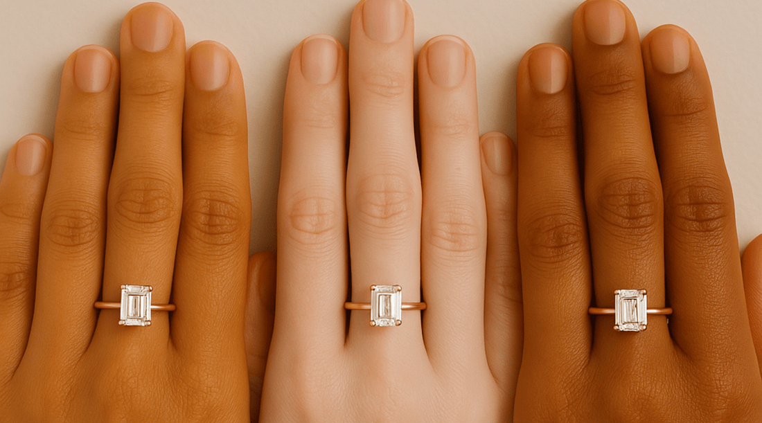 How to Choose the Perfect Rose Gold Moissanite Ring Based on Skin Tones