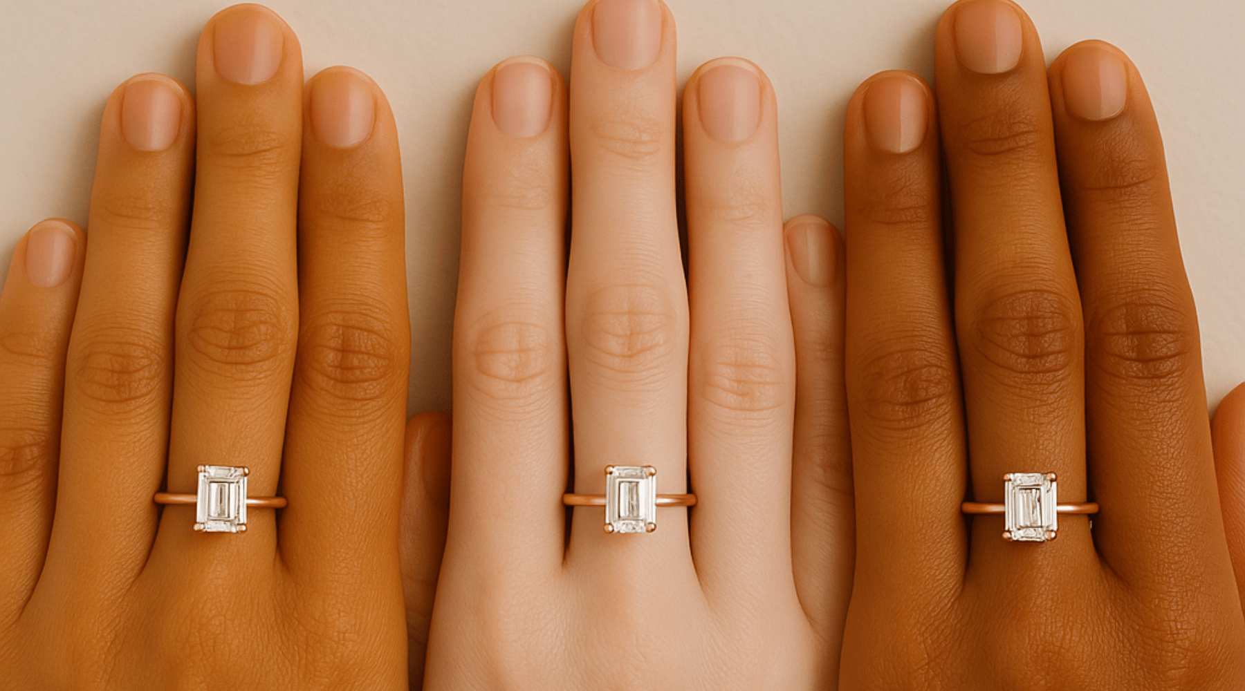 How to Choose the Perfect Rose Gold Moissanite Ring Based on Skin Tones