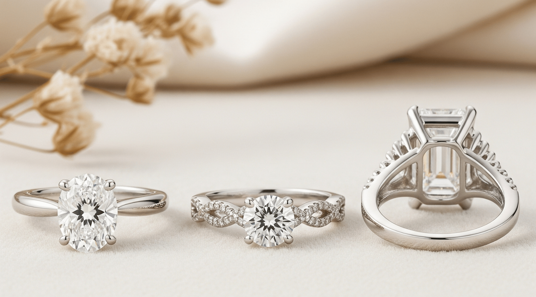Split Shank, Twisted Band, and Cathedral: Modern Gold Ring Settings Explained
