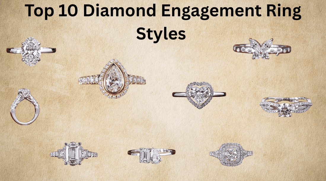 Top 10 Trending Diamond Engagement Ring Styles for Women in 2025