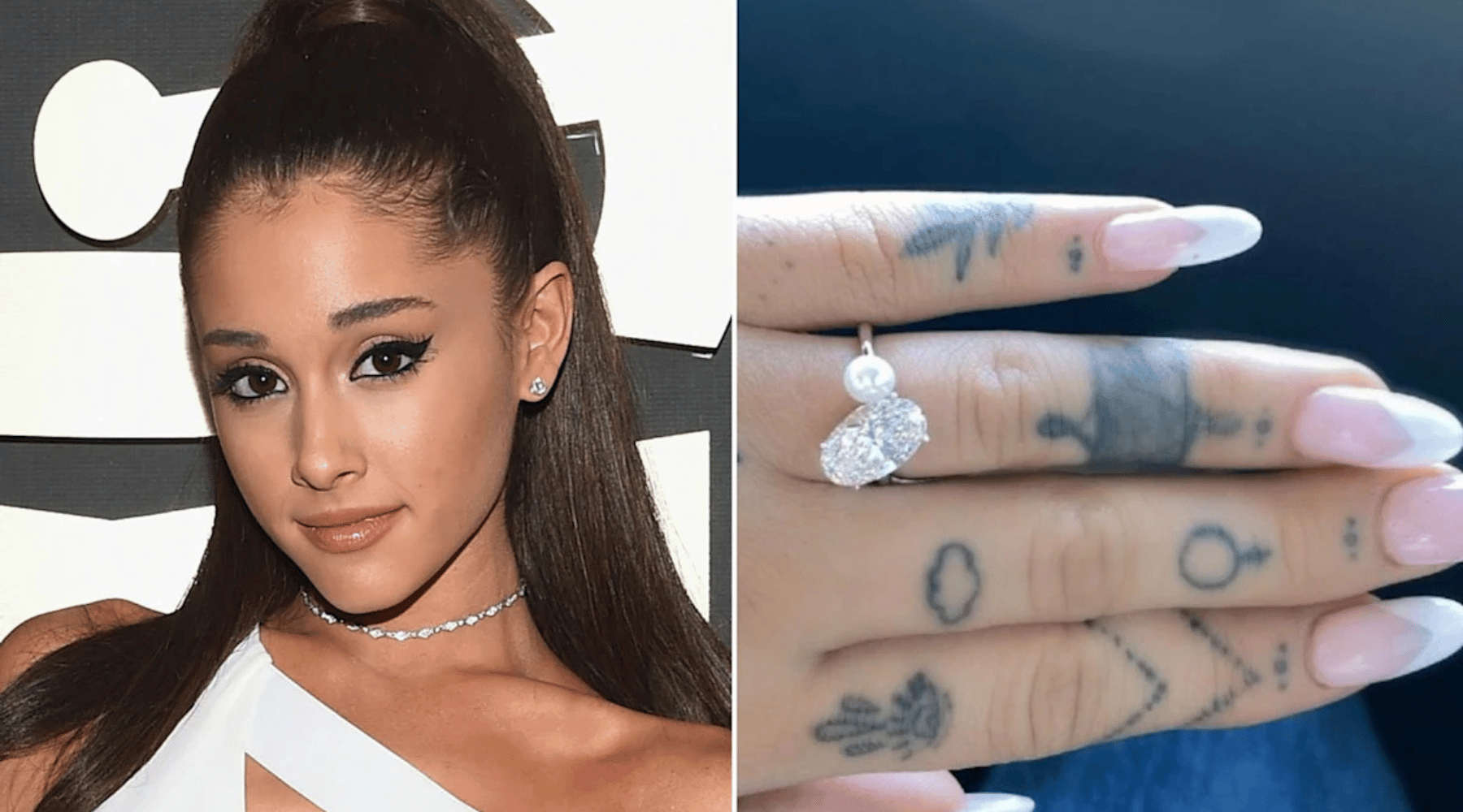 Ariana Grande Engagement Ring from Dalton Gomez