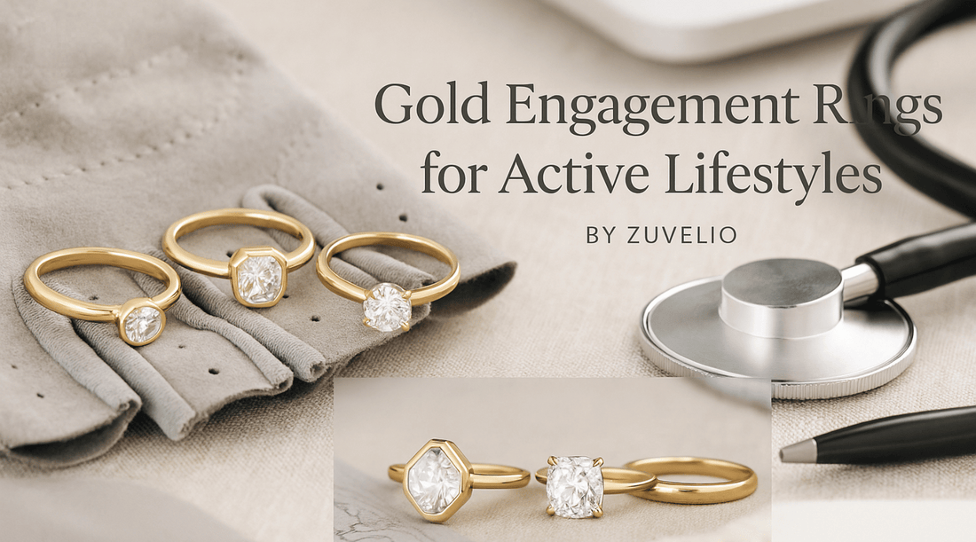 Best Gold Engagement Rings for Women with Active Lifestyles