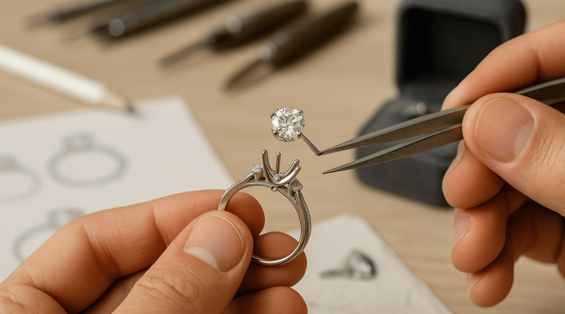 How to Build Your Own Custom Moissanite Engagement Ring: Step-by-Step Guide