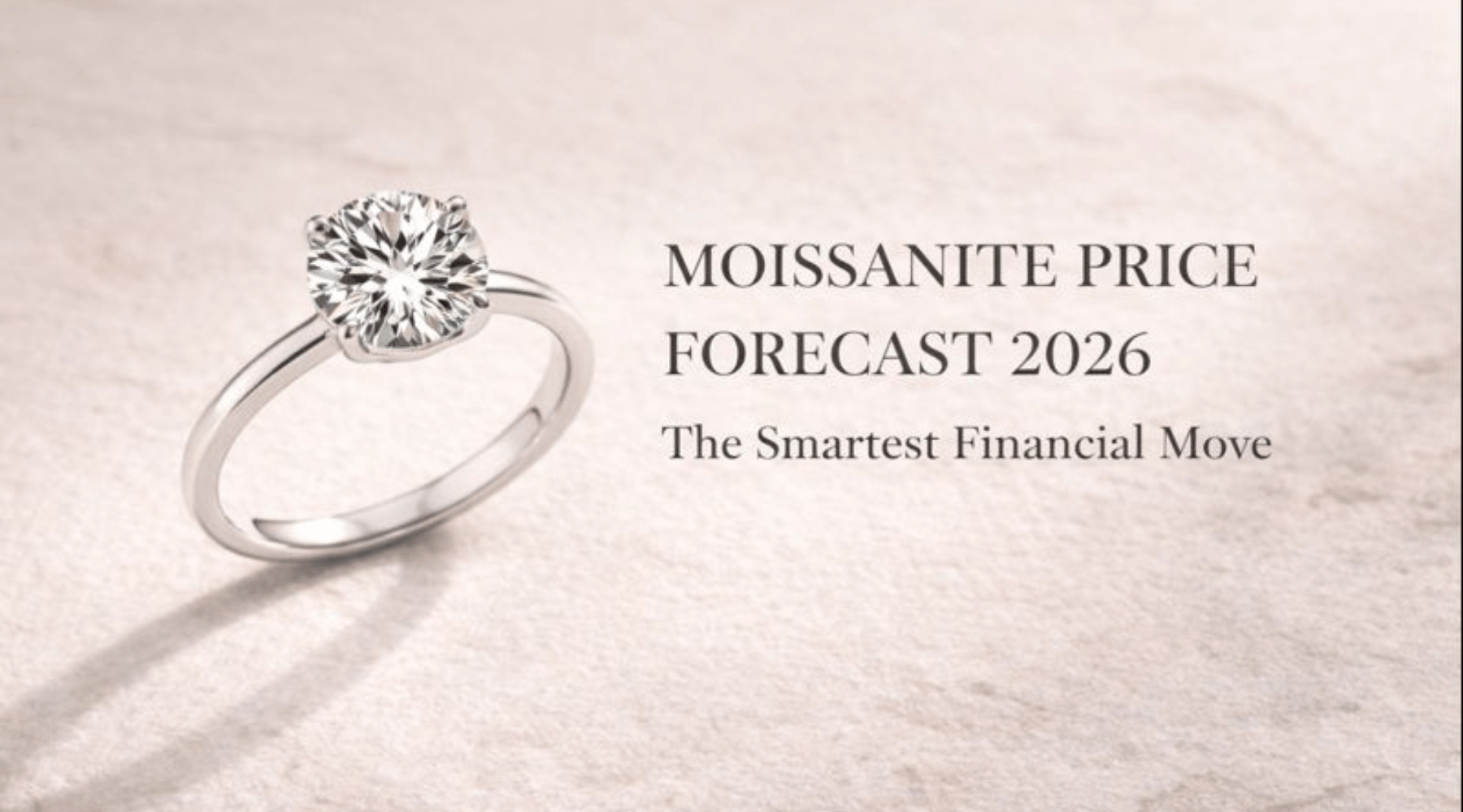 Moissanite Price Forecast 2026: Why It’s the Smartest Financial Move