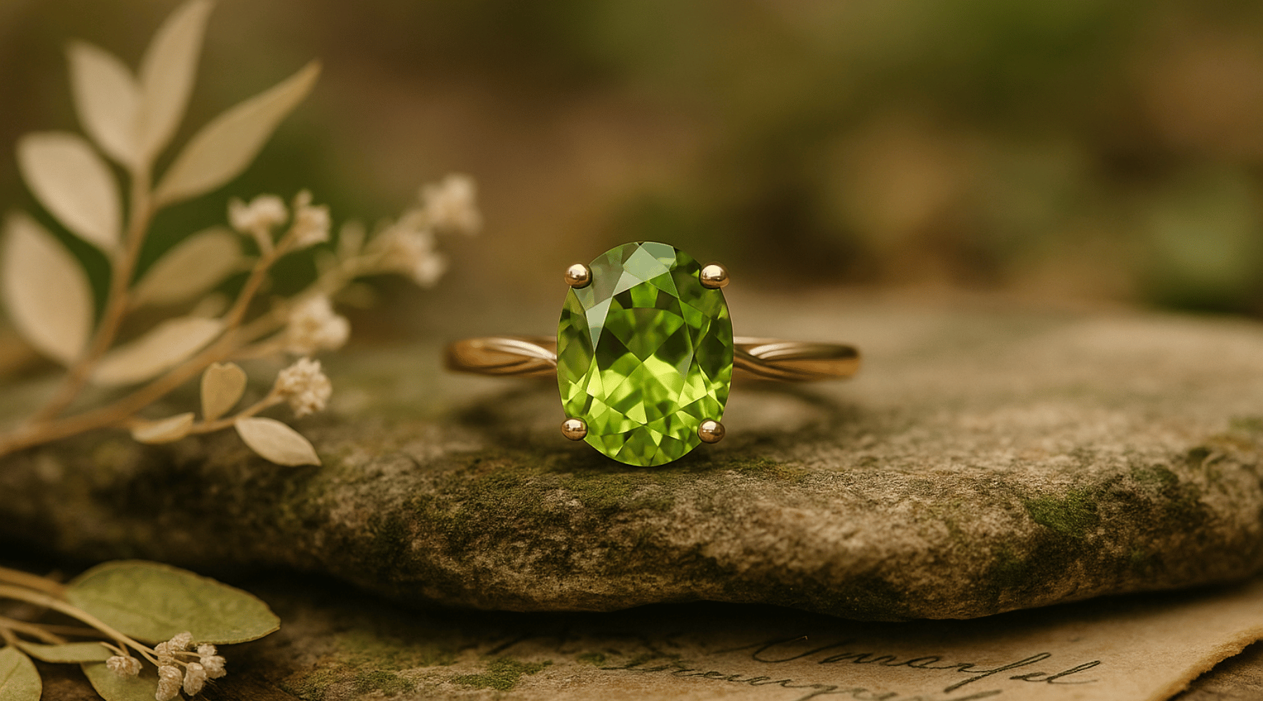 Why Real Peridot Isn’t Always Ideal for Engagement Rings