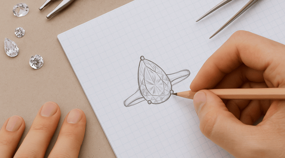 Design Your Own Pear-Shaped Engagement Ring: Step-by-Step Guide