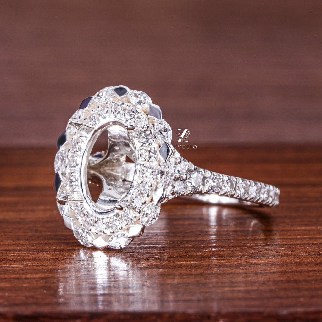 Semi Mount Lab Diamond Ring - Zuvelio.com