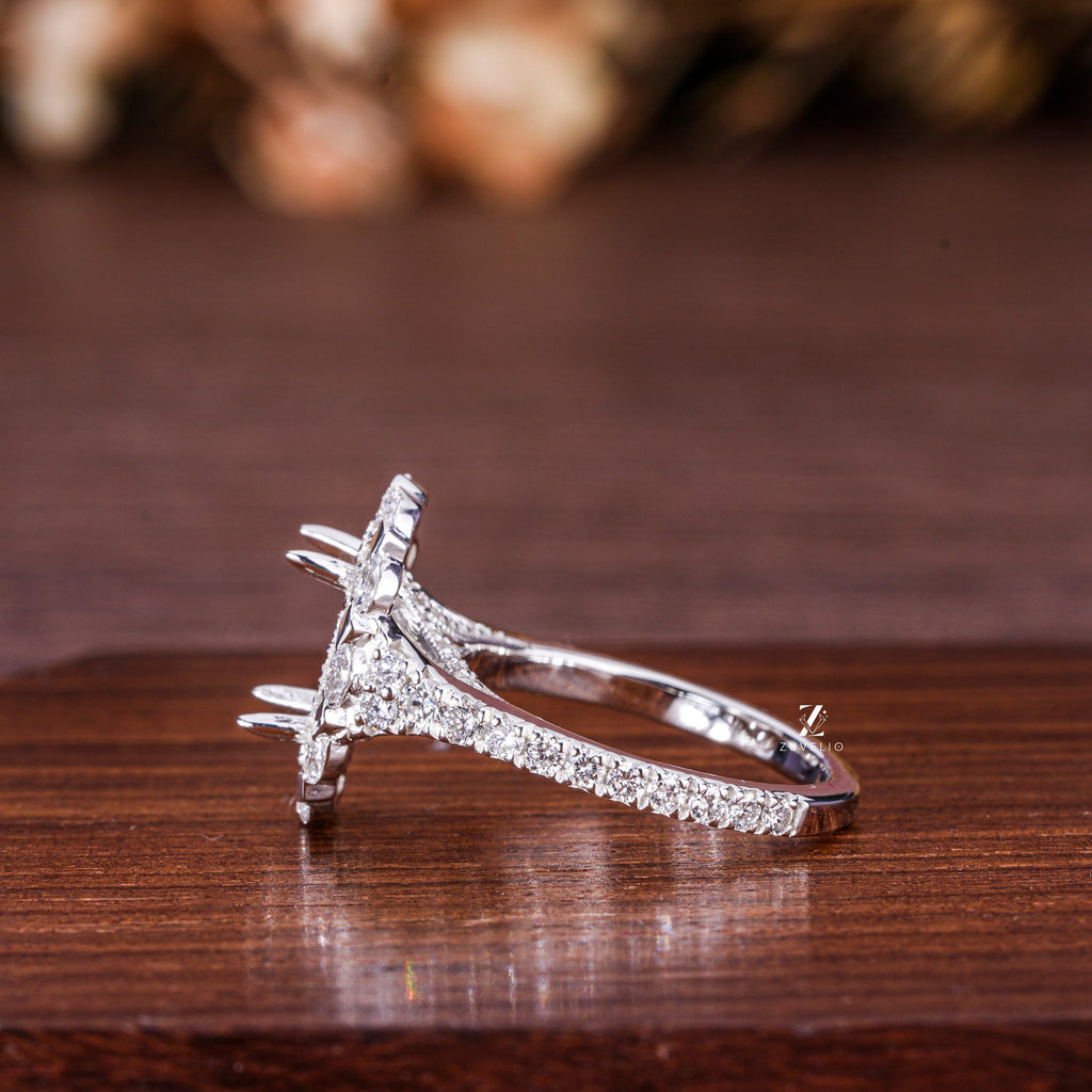 Semi Mount Lab Diamond Ring - Zuvelio.com