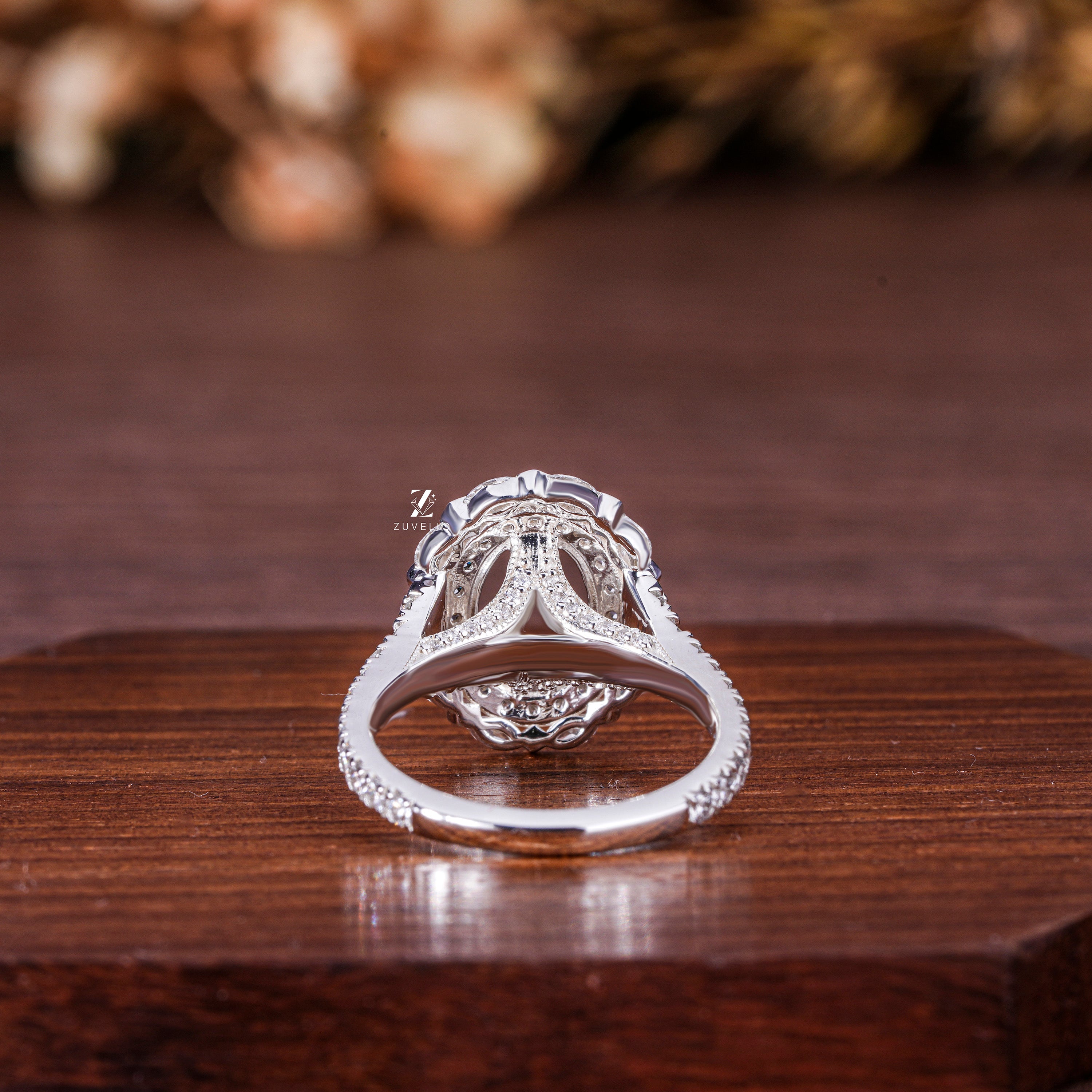 Semi Mount Lab Diamond Ring - Zuvelio.com