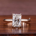 Radiant Cut Lab Diamond Ring - Zuvelio.com
