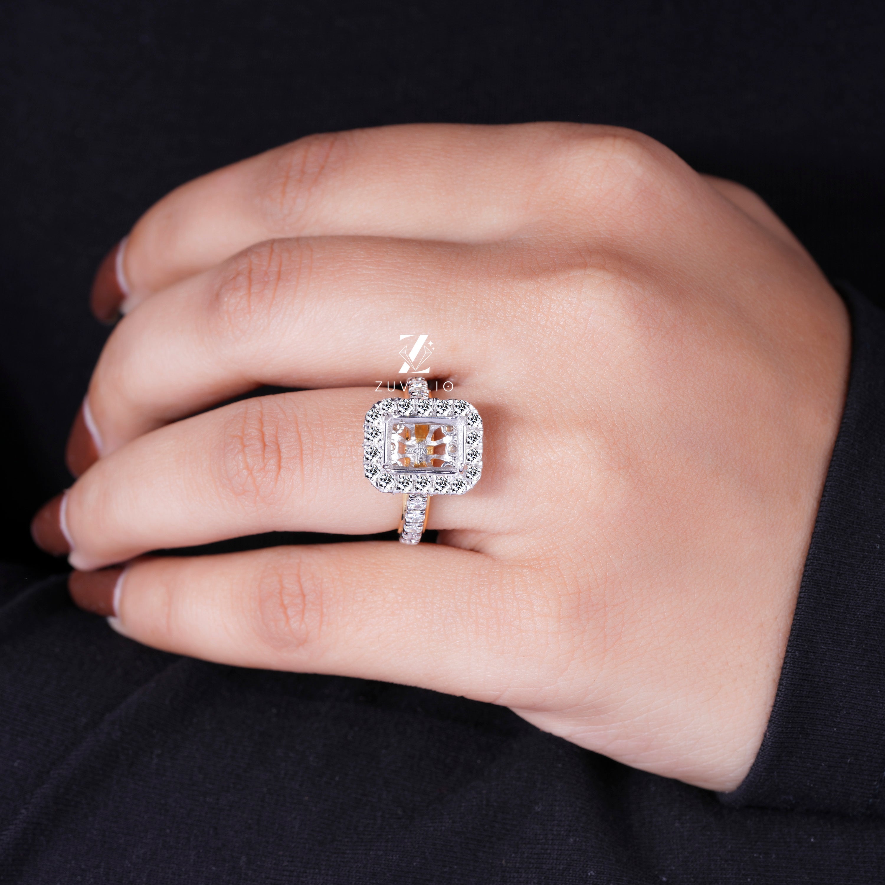 Semi Mount Diamond Ring - Zuvelio.com