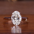 2.30 Oval Cut Diamond Riing