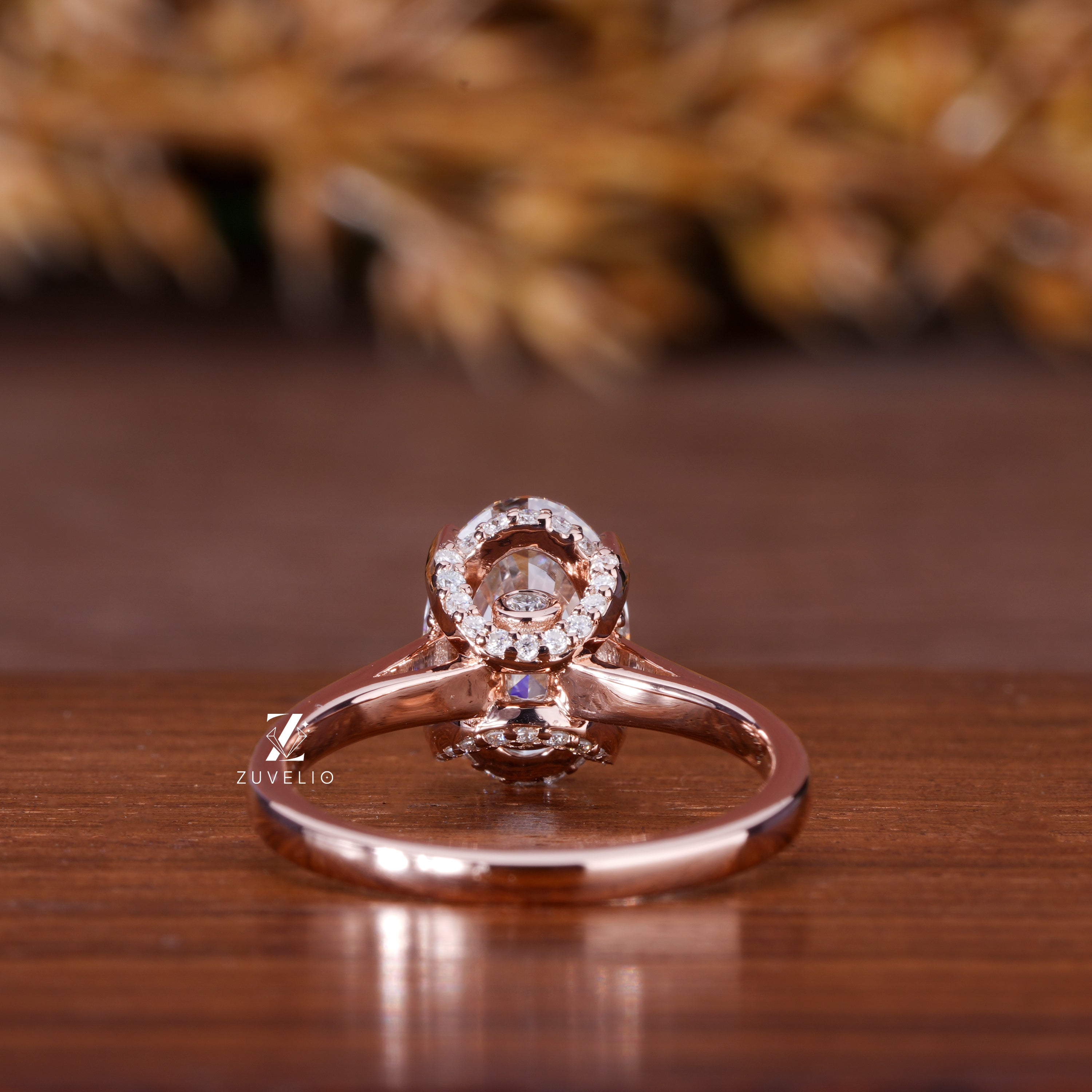 2.30 Oval Cut Diamond Riing