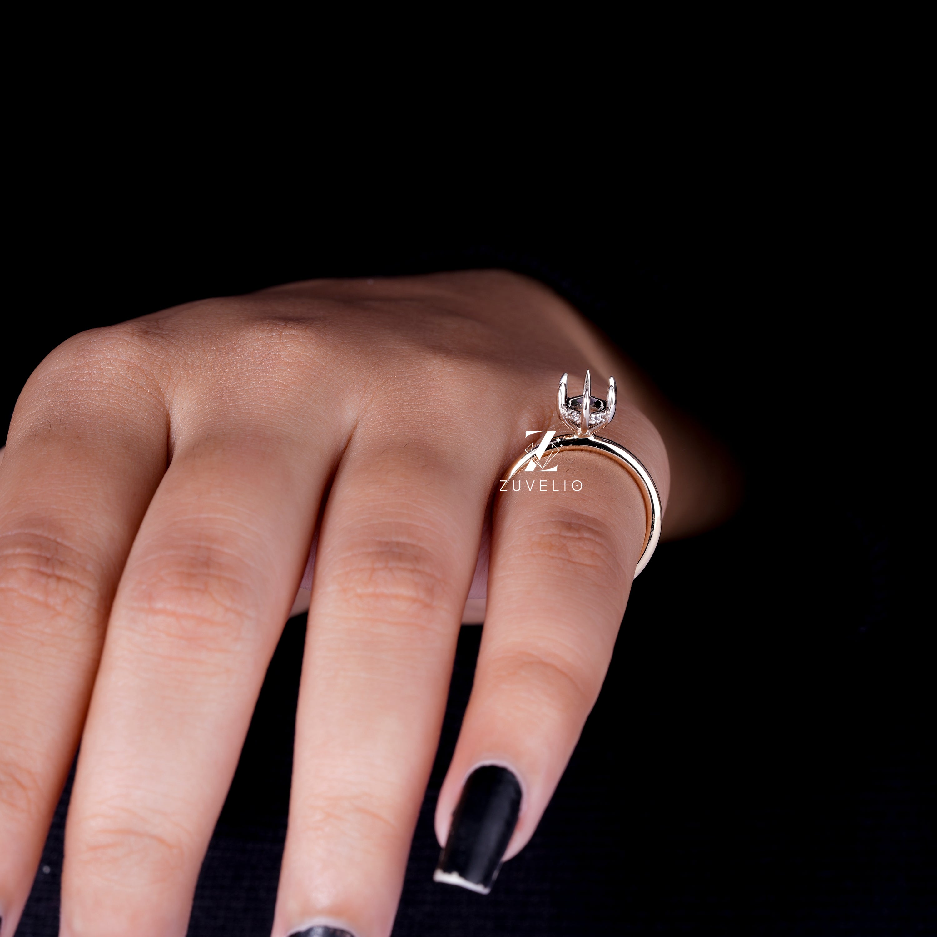 Marquise Semi Mount Ring