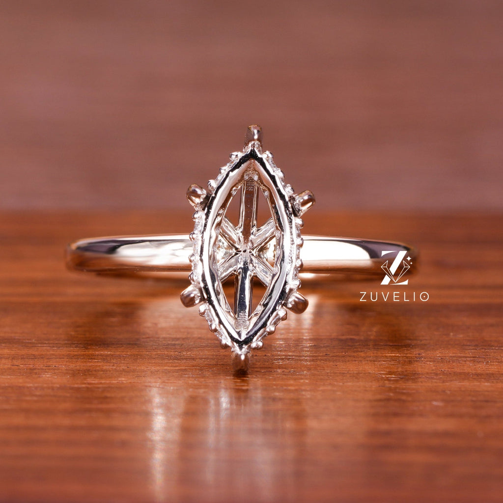 Marquise Semi Mount Ring