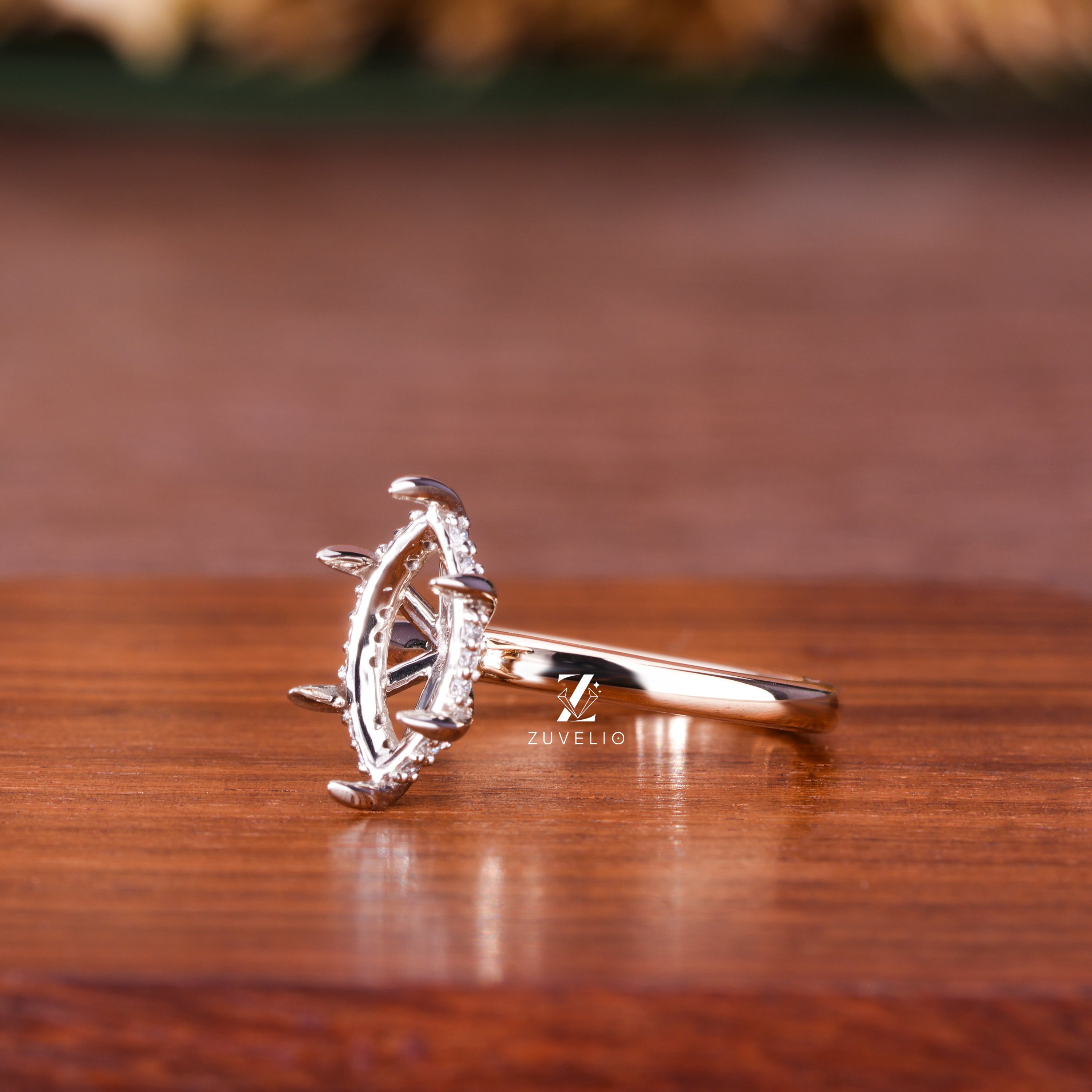 Marquise Semi Mount Ring