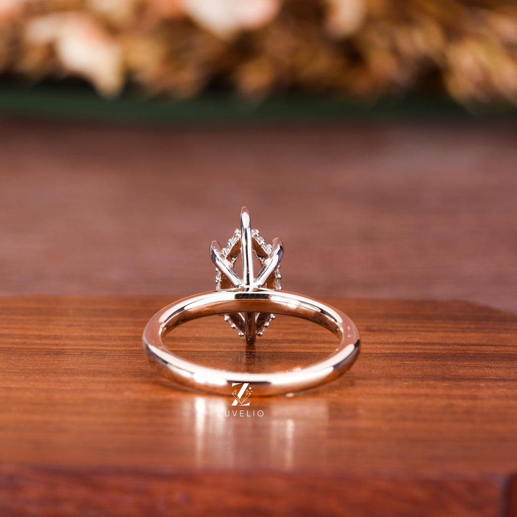 Marquise Semi Mount Ring
