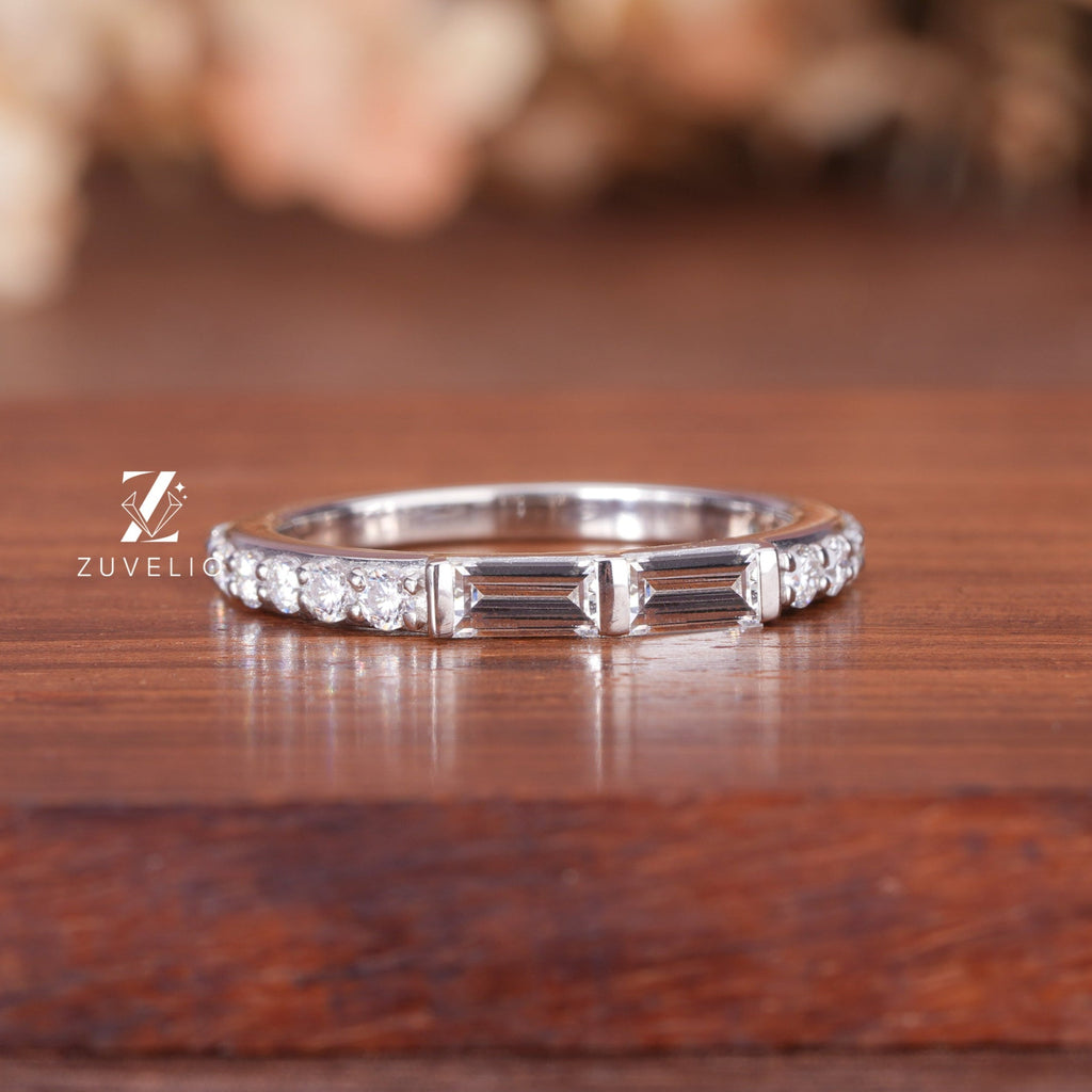 Baguette Lab Diamond Band