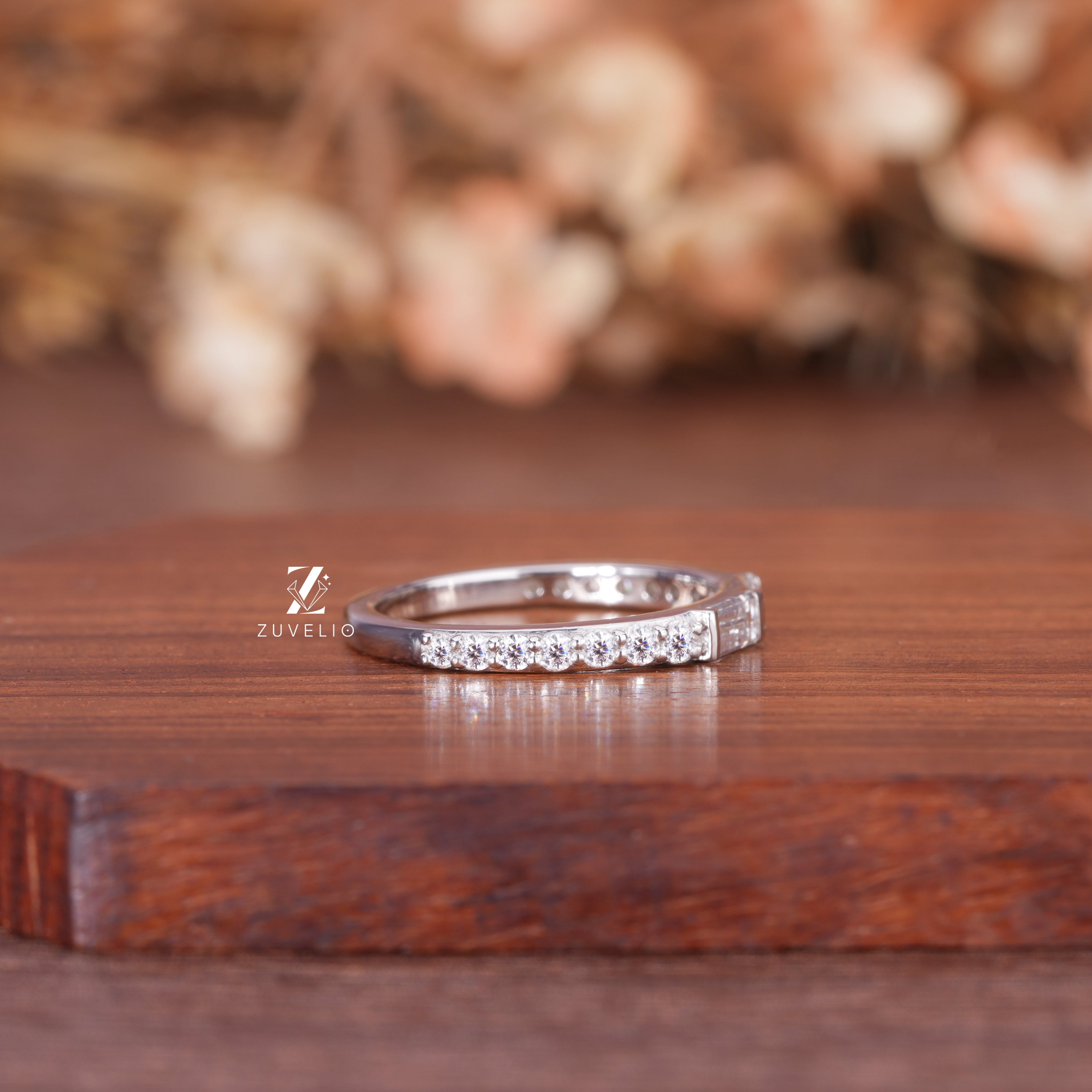 Baguette Lab Diamond Band