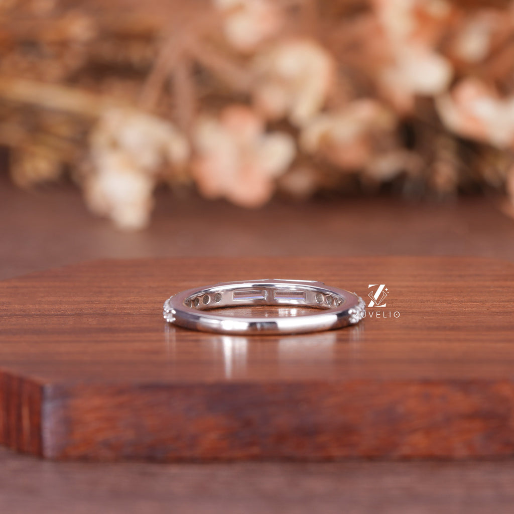 Baguette Lab Diamond Band