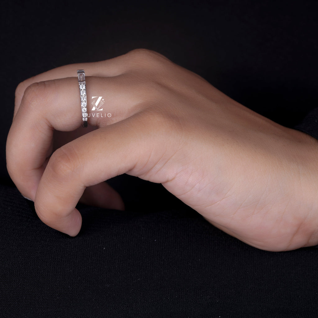 Baguette Lab Diamond Band