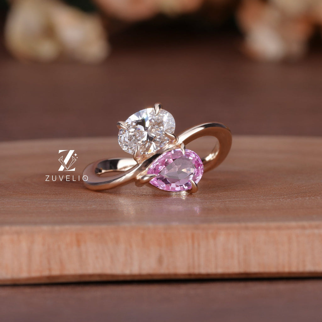 Toi Et Moi Modern Ring