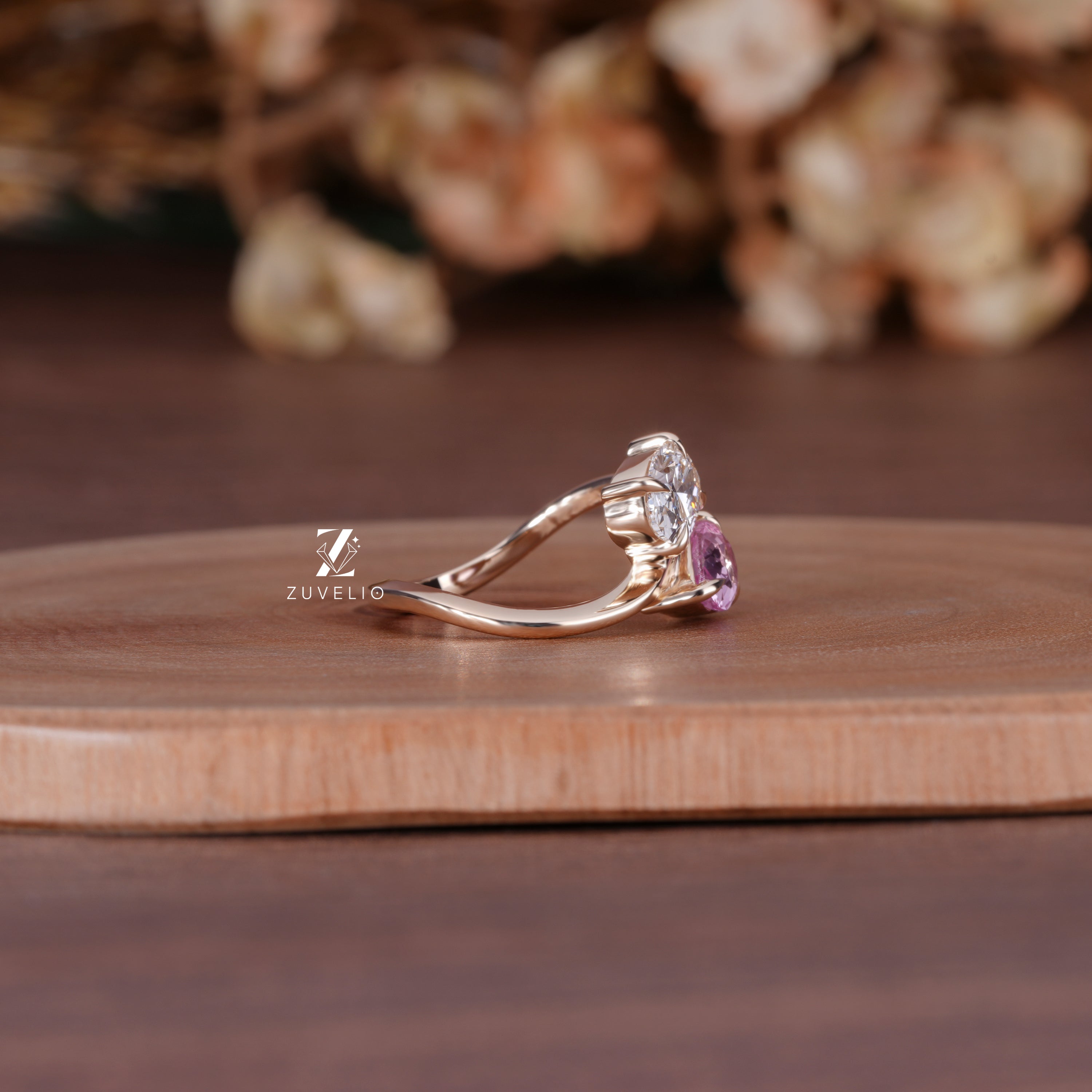 Toi Et Moi Modern Ring