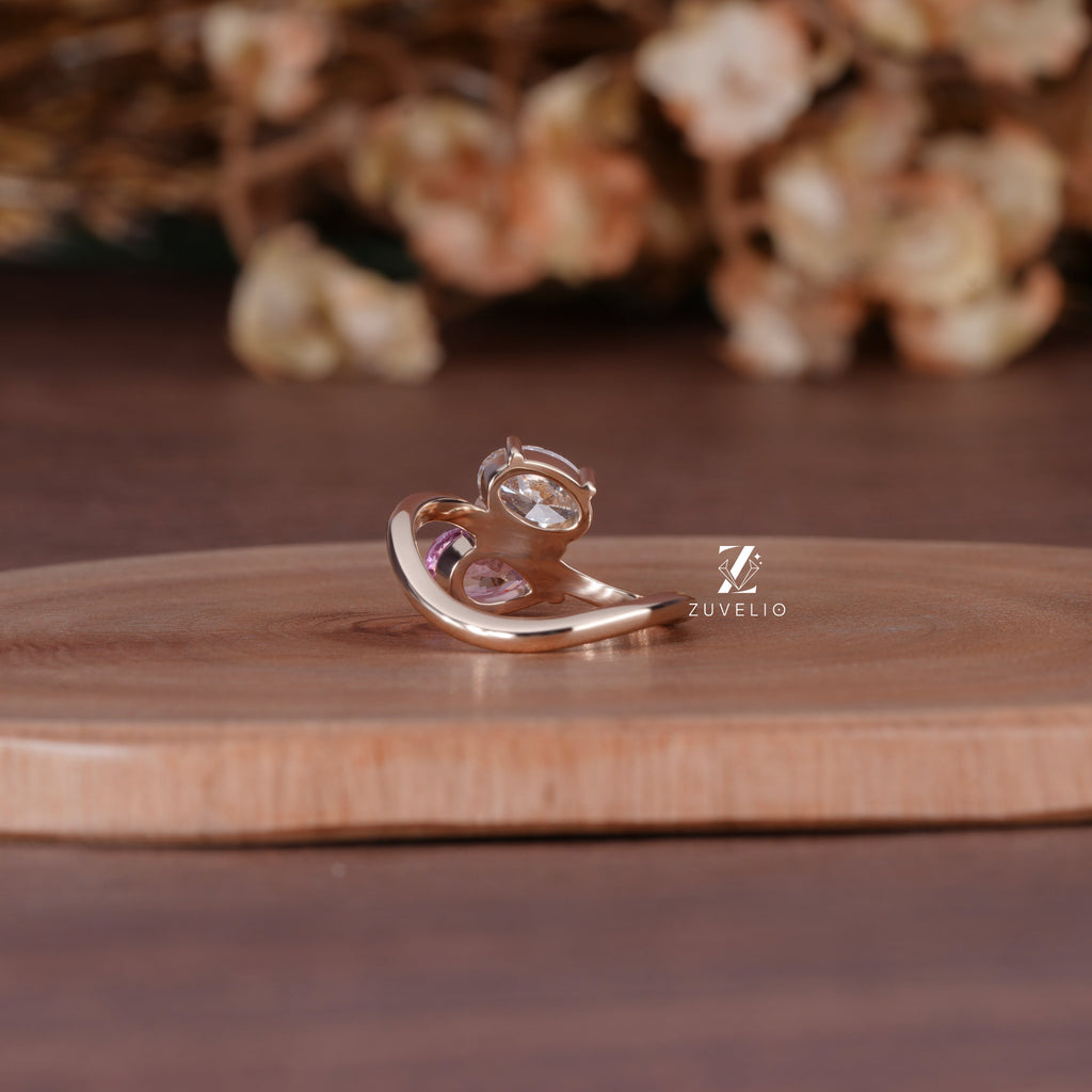 Toi Et Moi Modern Ring