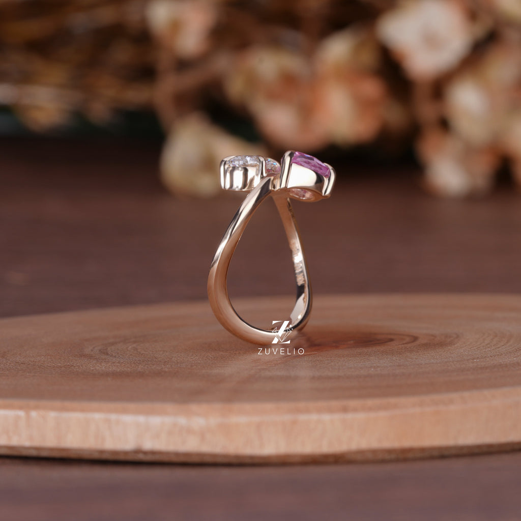 Toi Et Moi Modern Ring