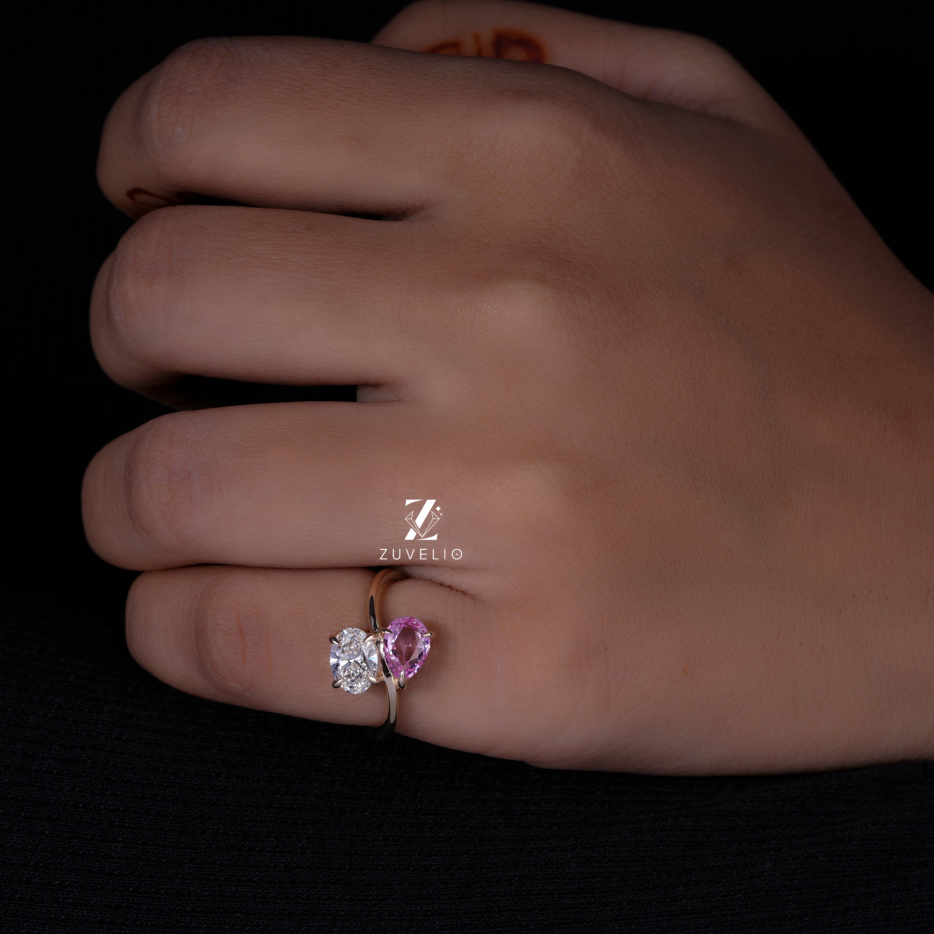 Toi Et Moi Modern Ring