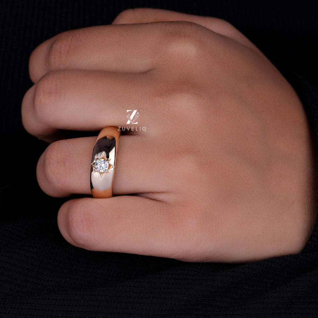 Celestial Men's Wedding Band