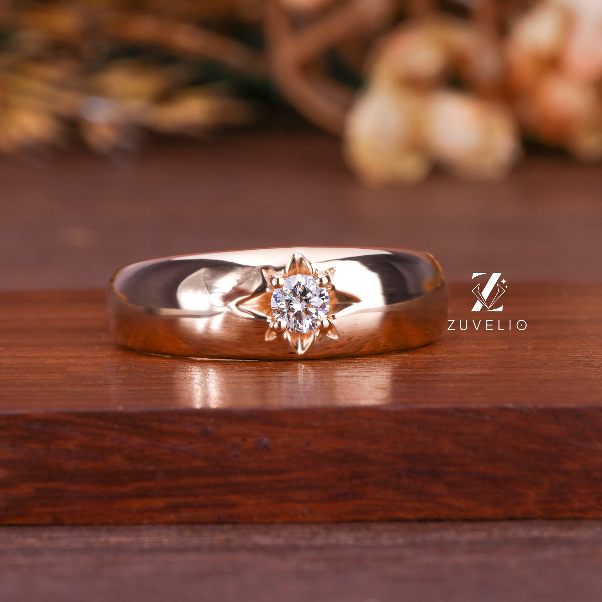 Celestial Men's Wedding Band