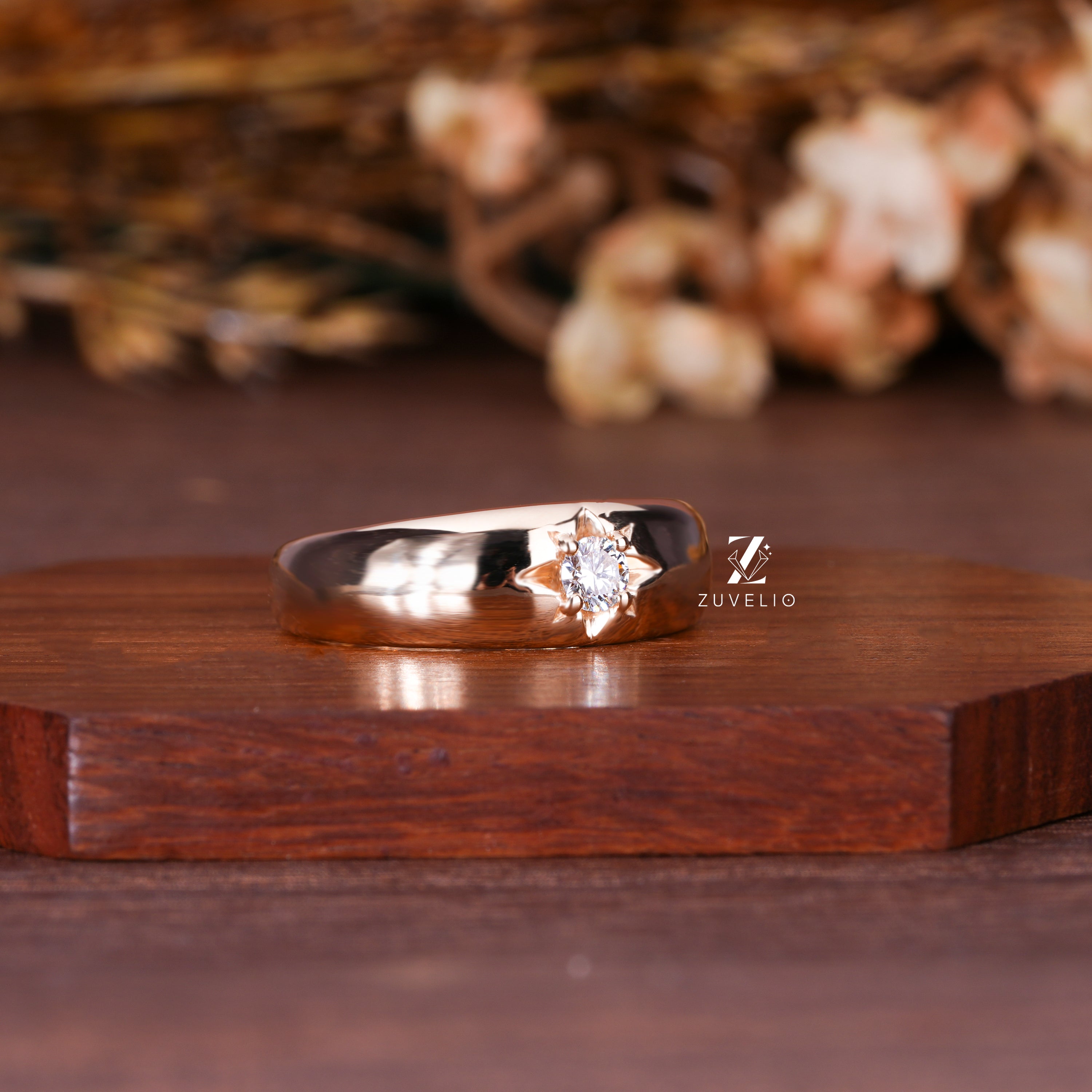 Celestial Men's Wedding Band