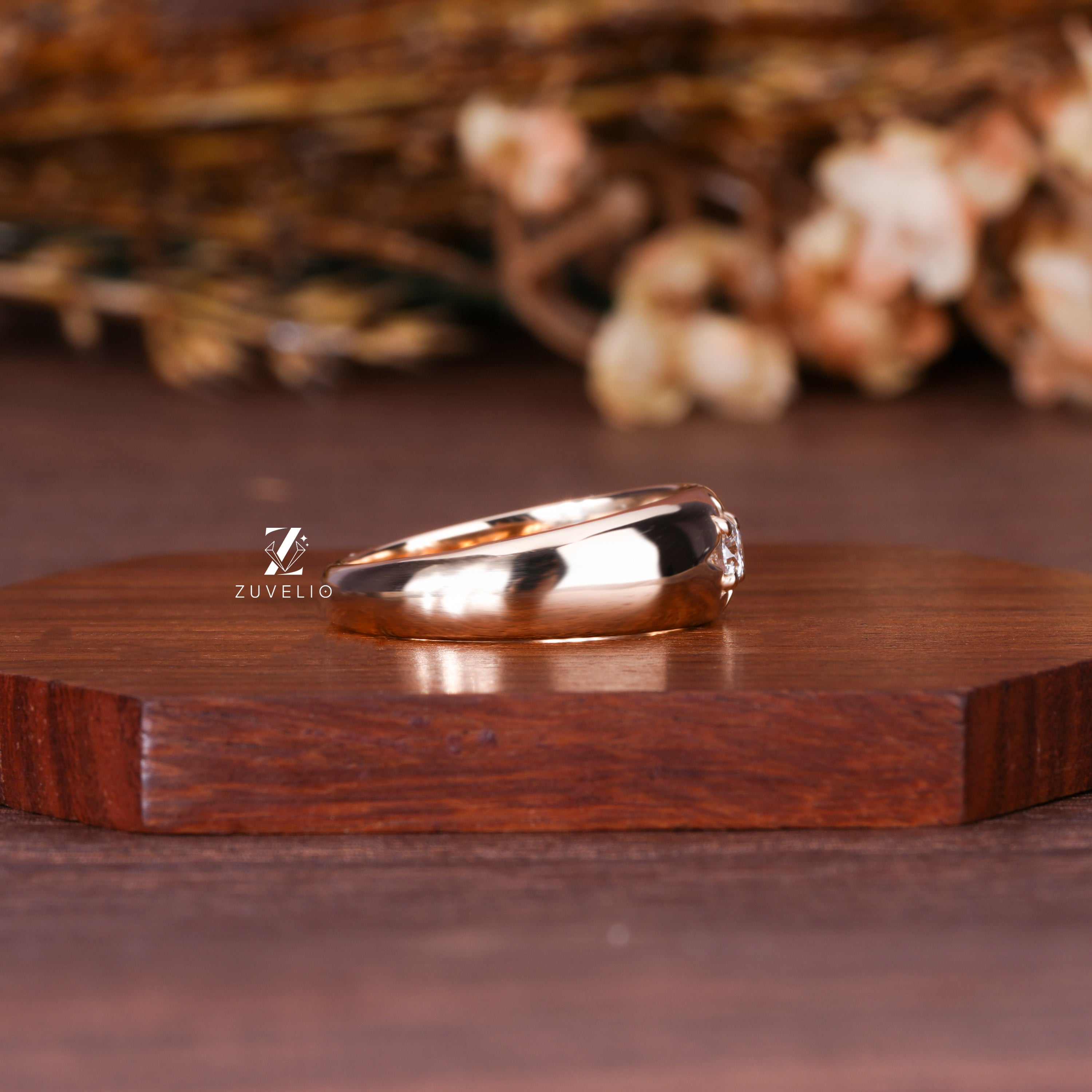 Celestial Men's Wedding Band