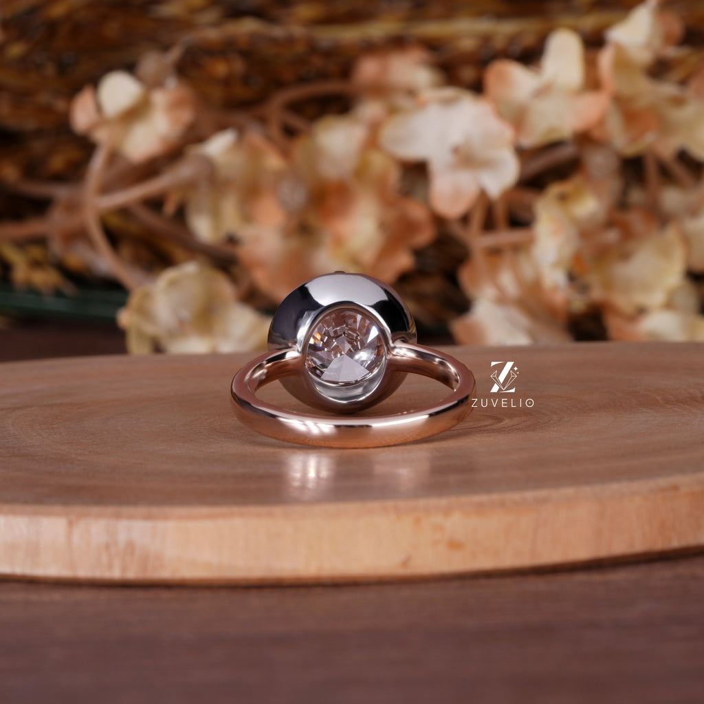 Vivid Pink Diamond Ring