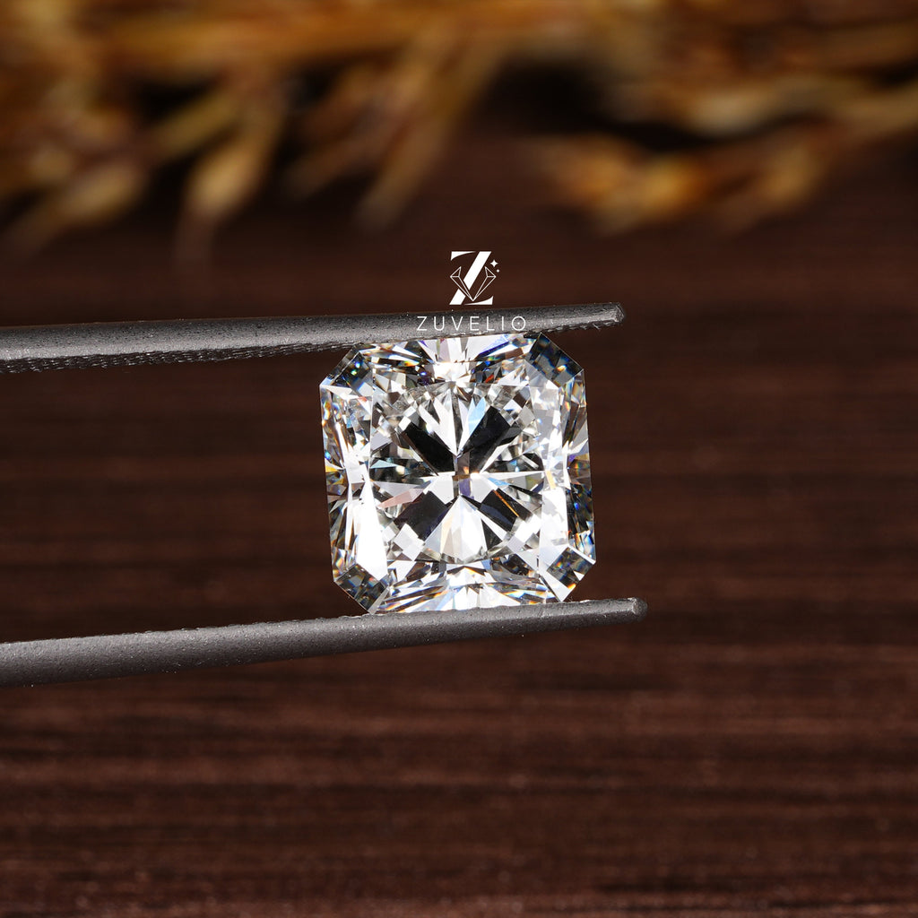 4.18 Ct Sqare Radiant Lab Diamond - Zuvelio.com