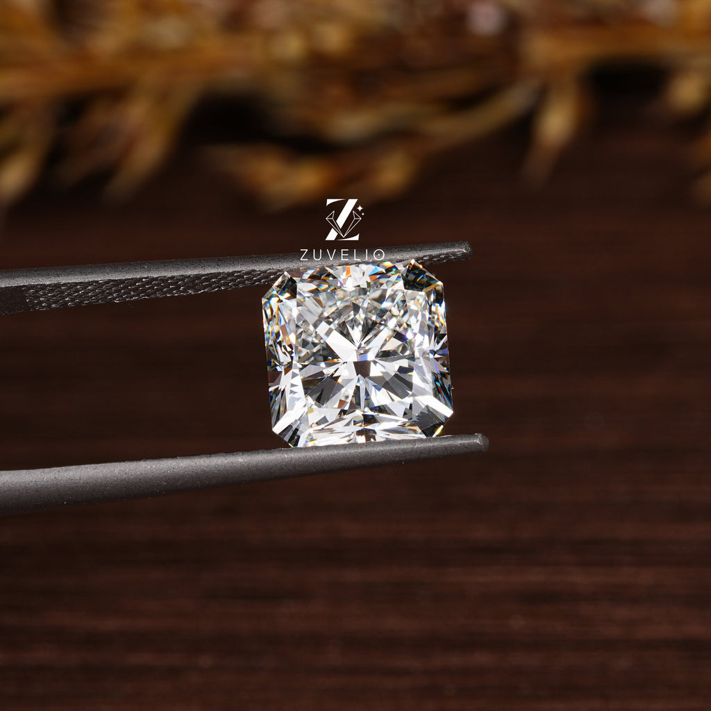4.18 Ct Sqare Radiant Lab Diamond - Zuvelio.com