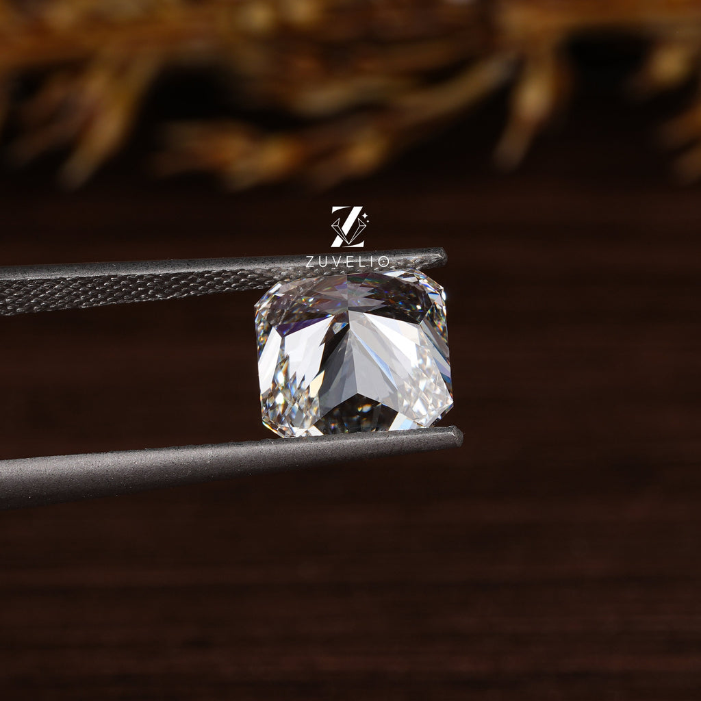 4.18 Ct Sqare Radiant Lab Diamond - Zuvelio.com
