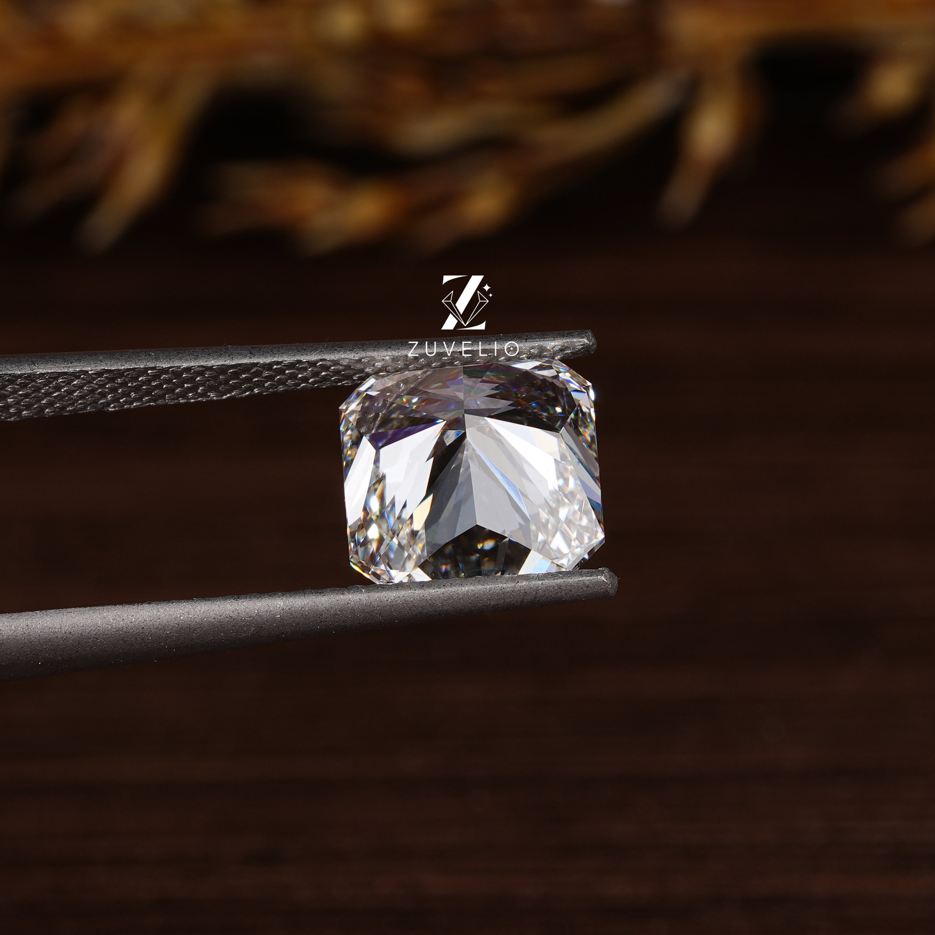 4.18 Ct Sqare Radiant Lab Diamond - Zuvelio.com