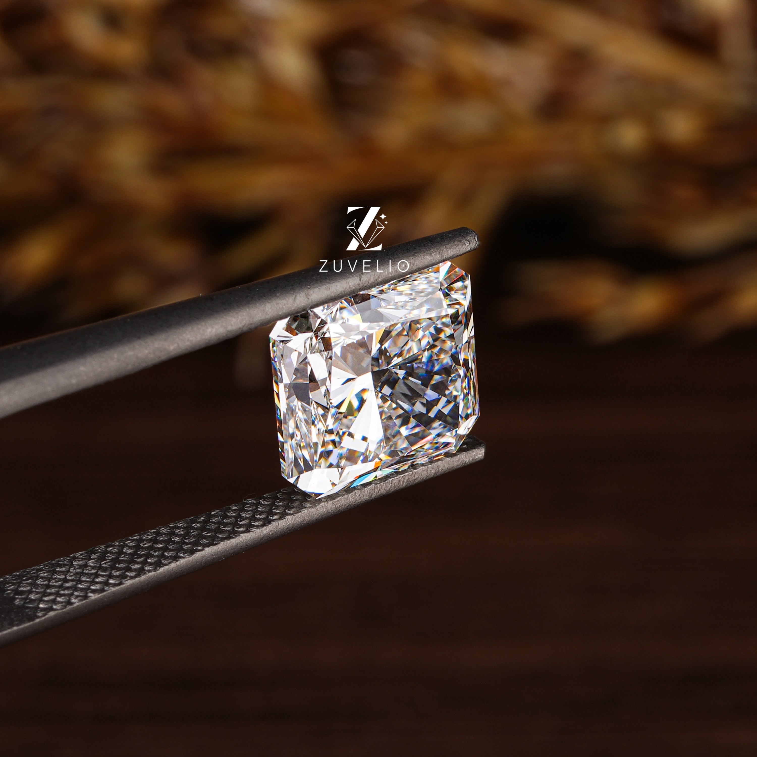4.18 Ct Sqare Radiant Lab Diamond - Zuvelio.com