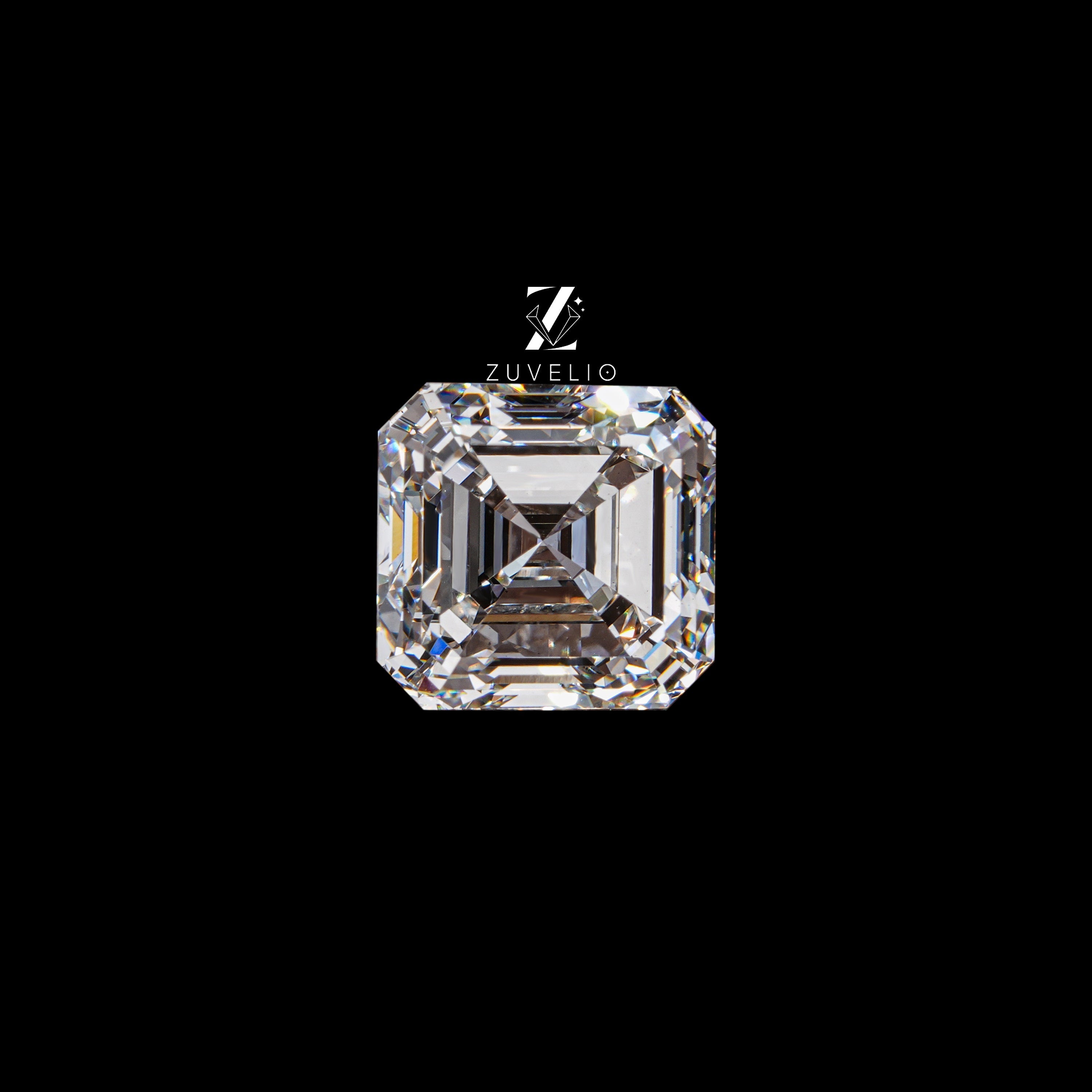 3.60 Ct Asscher Lab Diamond - Zuvelio.com