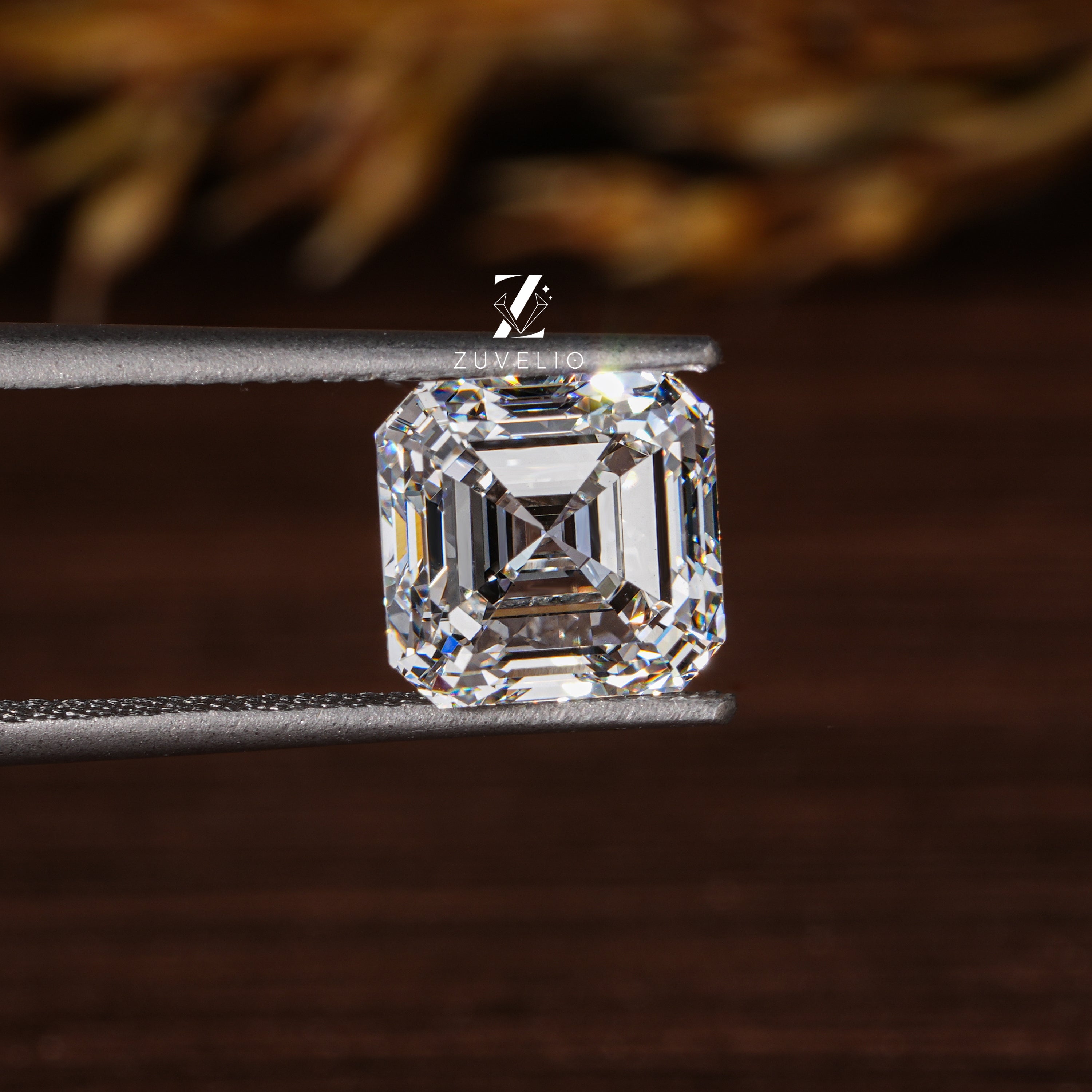 3.60 Ct Asscher Lab Diamond - Zuvelio.com