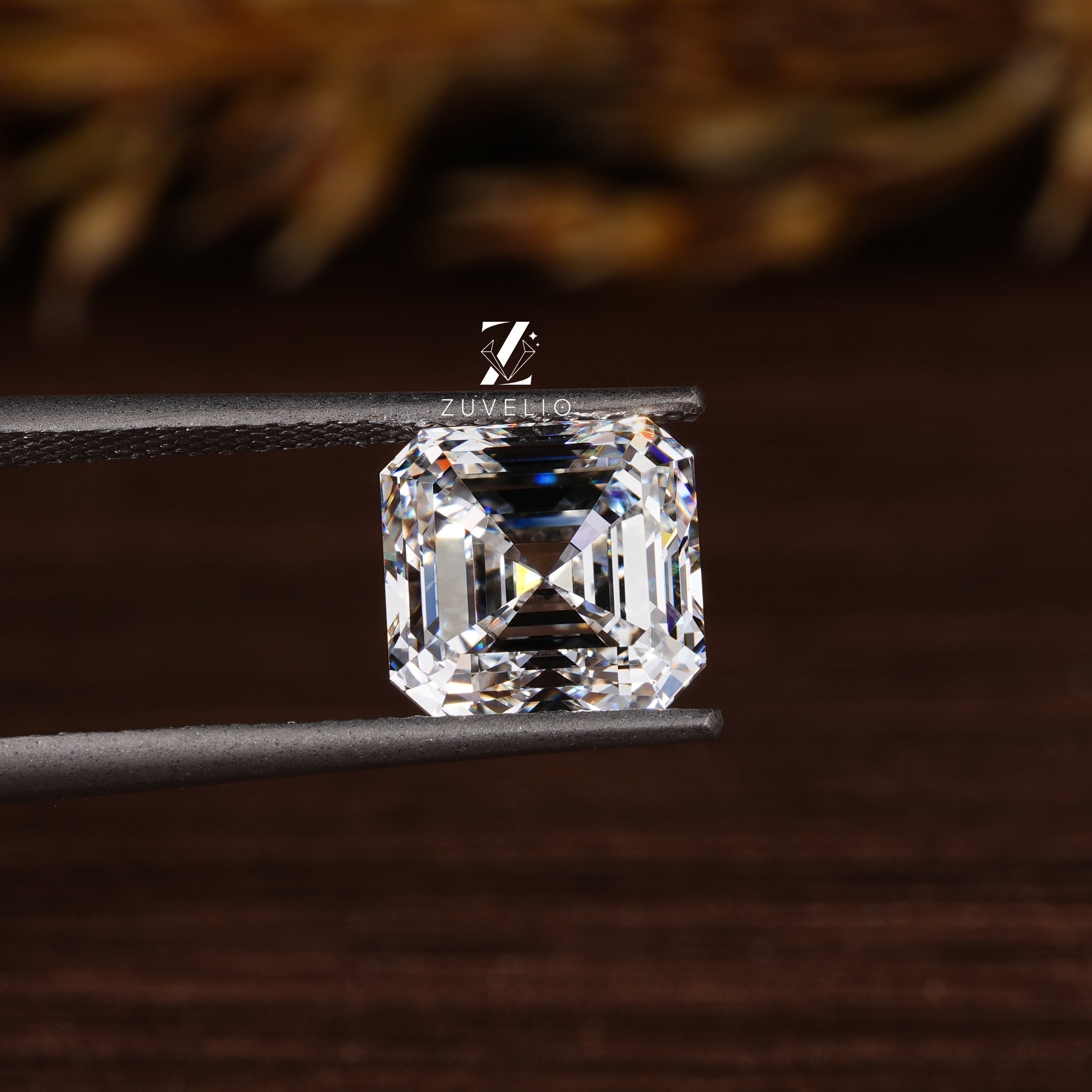 3.60 Ct Asscher Lab Diamond - Zuvelio.com